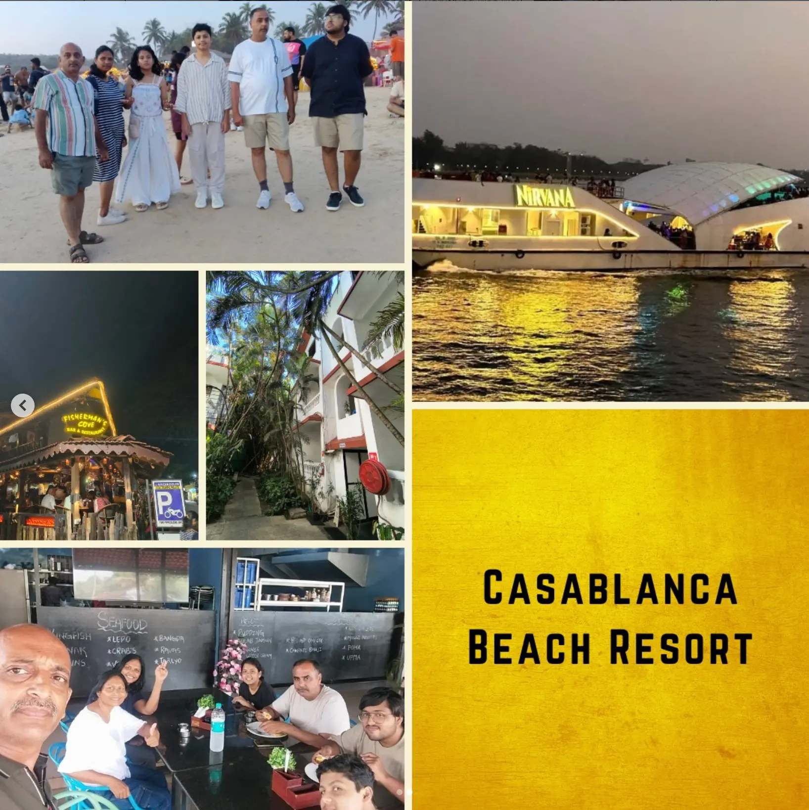 Madhav Vacation member holiday at Casablanca Beach Resort